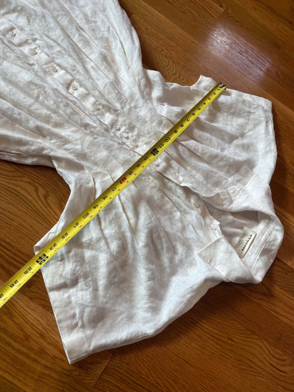 Anthropologie x Exquise Tobie Linen Maxi Dress Size Small NWT - Picture 9 of 16